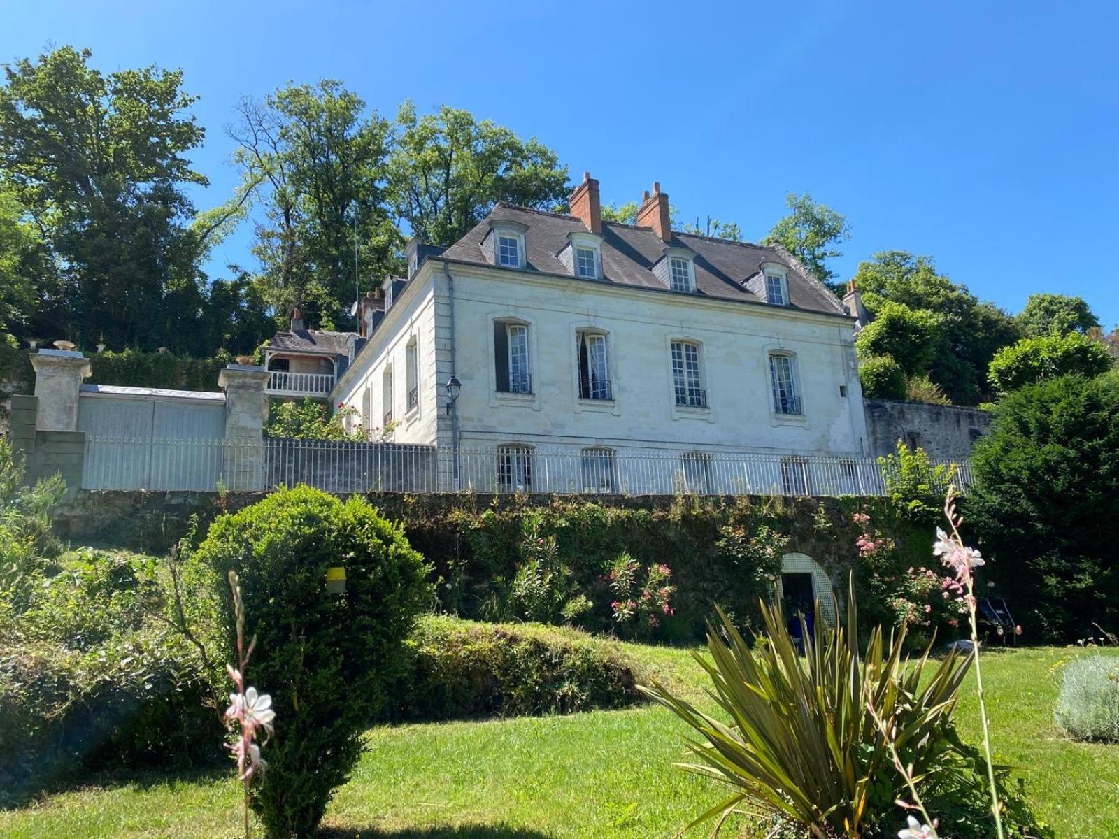 Le Grand Vaudon Hotell Rochecorbon Eksteriør bilde