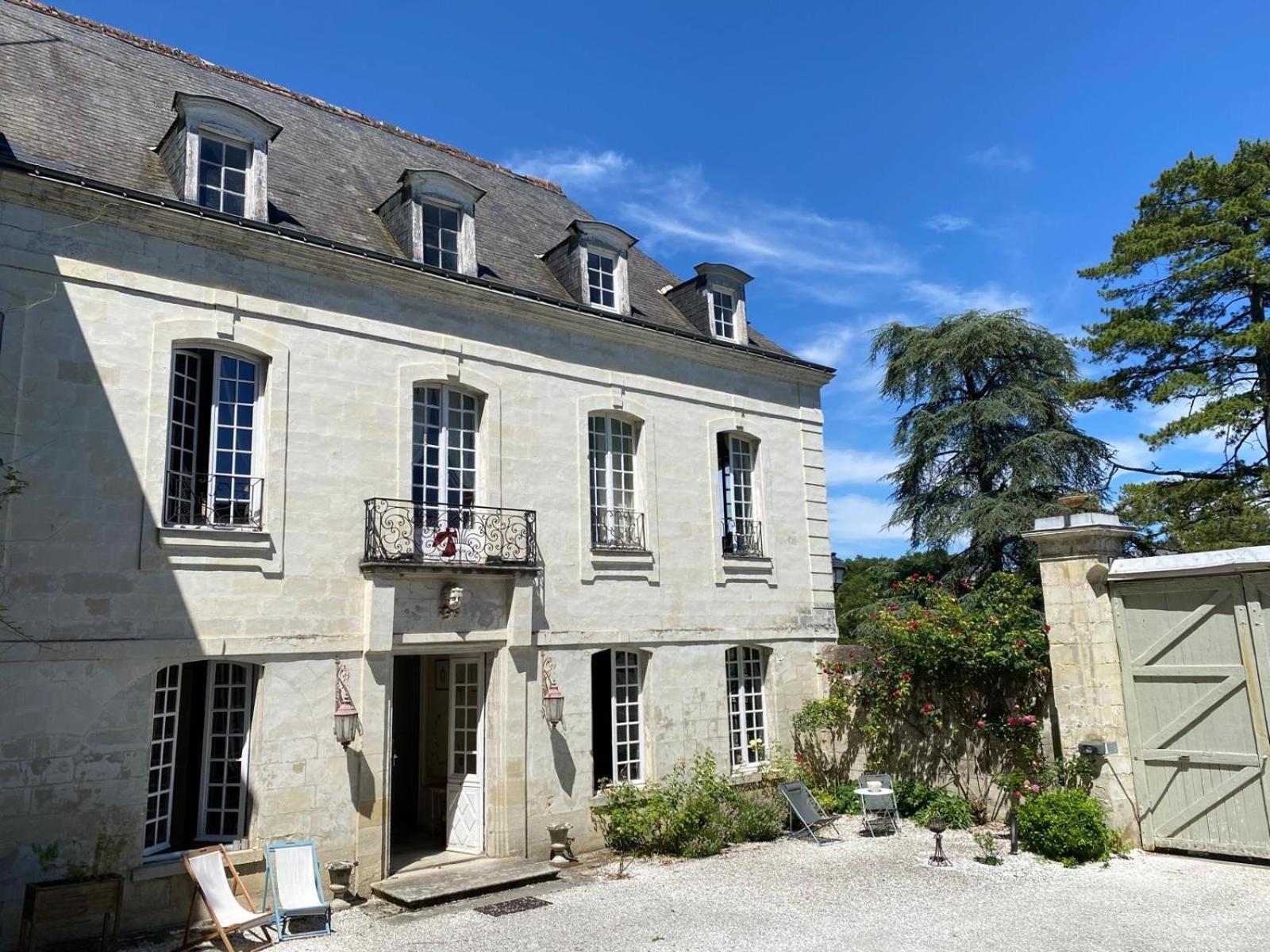 Le Grand Vaudon Hotell Rochecorbon Eksteriør bilde